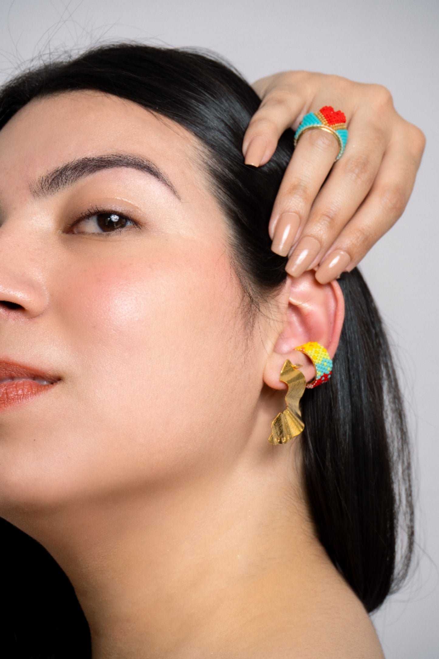 Combinación Topo Earcuf Anillo
