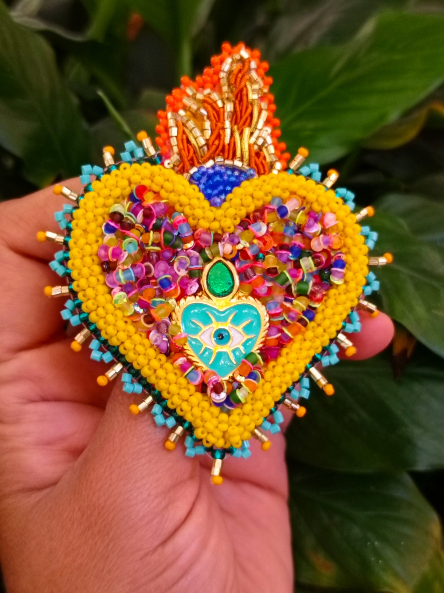 Broche alegría