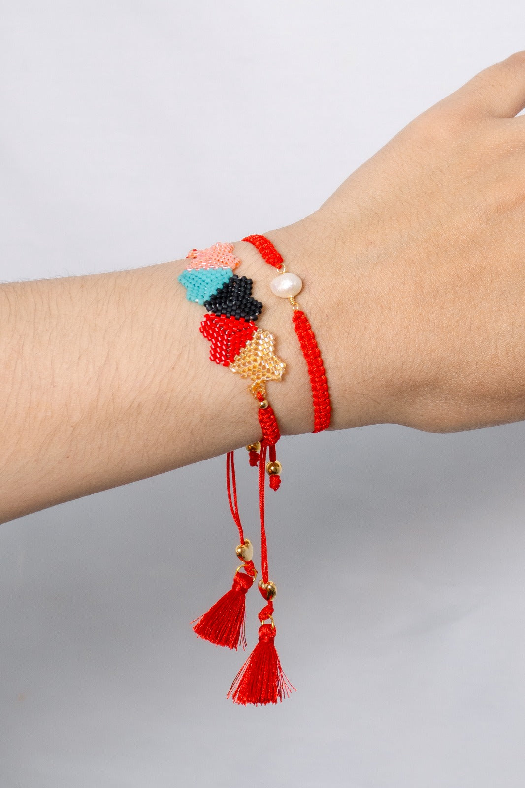 Set de pulsera tejida en Miyuki