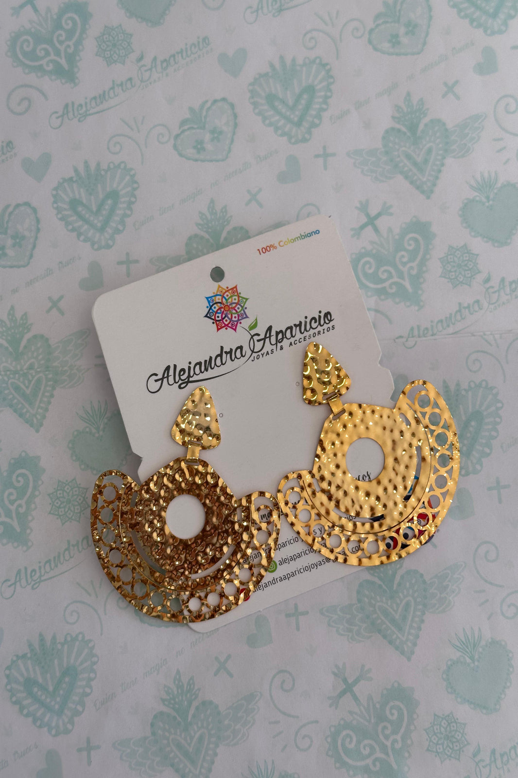 Aretes Precolombinos Martillados