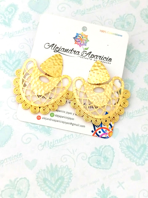 Maxiaretes en bronce