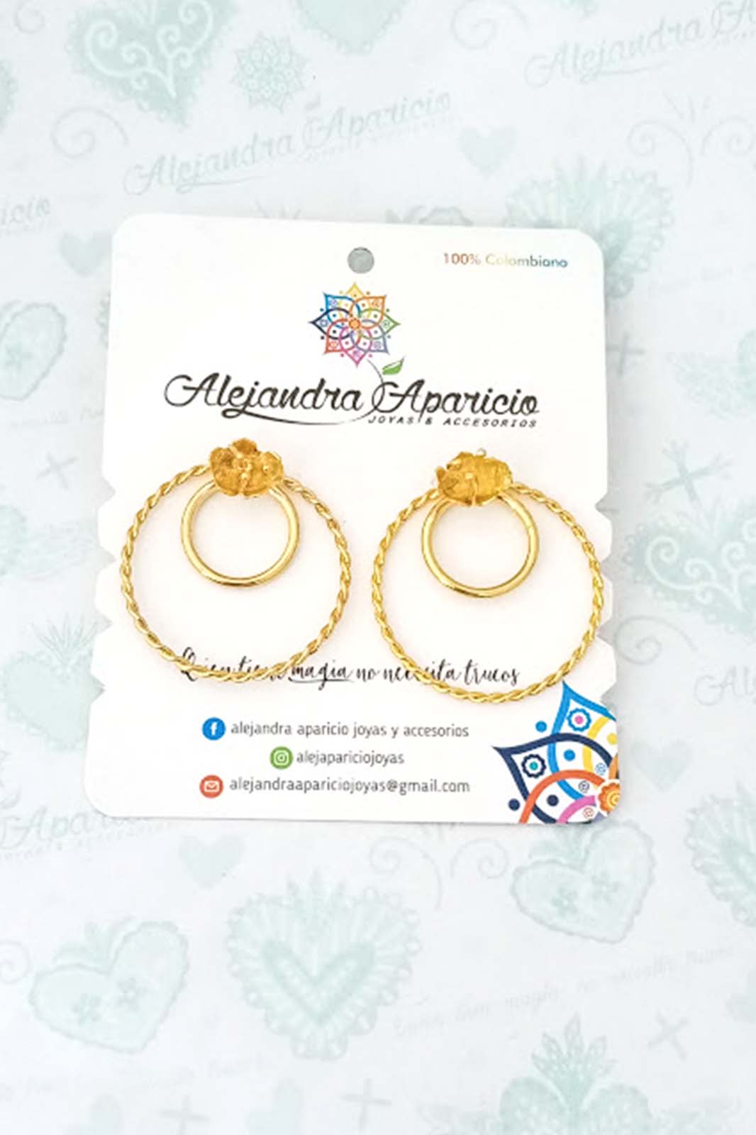 Topo con aro citrino